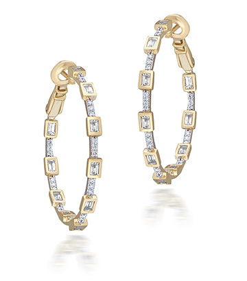 Diamond hoops